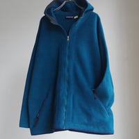 patagonia"Synchilla Hooded Fleece Jacket  made in Portugal
