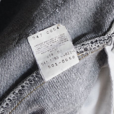 Levis"501 先染め BLACK  made in USA