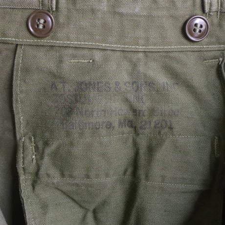 1940s" U.S. ARMY ”M-43 Field Trousers"