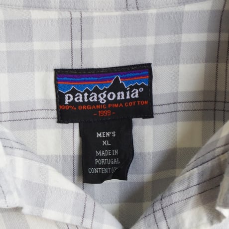 patagonia” Pima Cotton Shirt    made in Portugal