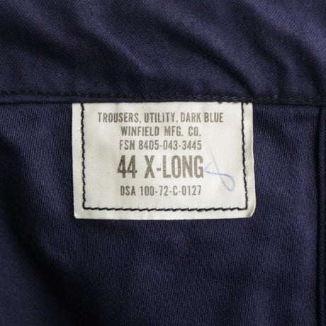 dead stock"U.S.NAVY”Utility Trousers
