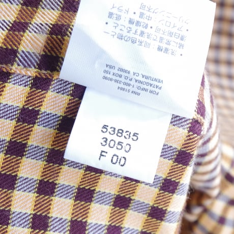 Patagonia" Pima Cotton Shirt