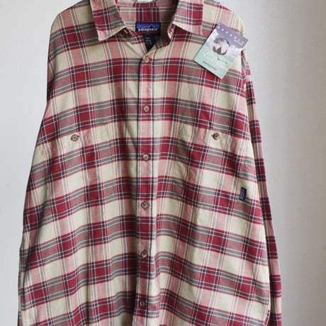 deadstock"Patagonia”Pima Cotton Shirt  made in Portugal