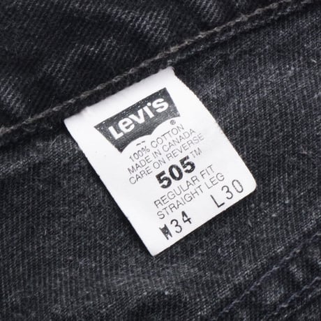 Levis"505  made in CANADA