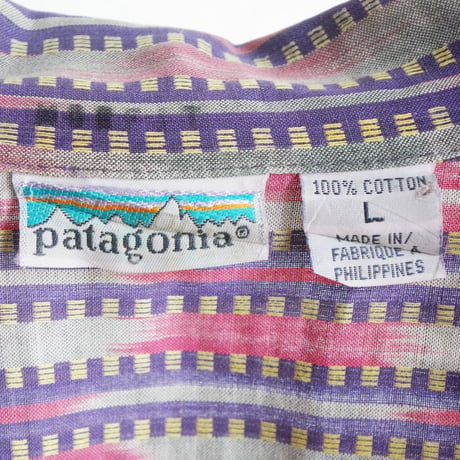 patagonia" A/C Madras Shirt"