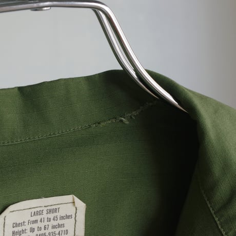 deadstock”US ARMY” jungle fatigue jkt