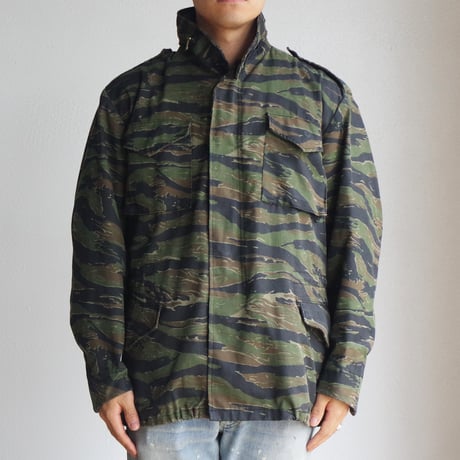 M65 field jkt"tiger camo type "asis"  made in USA