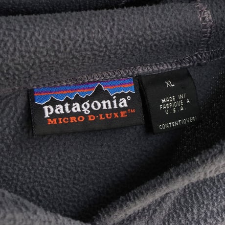 patagonia" MICRO D-LUXE hoodie  made in USA