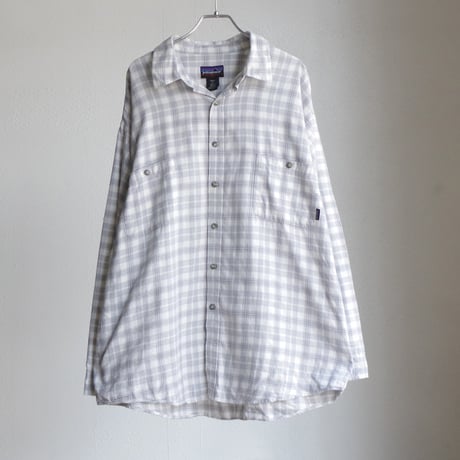 patagonia” Pima Cotton Shirt    made in Portugal