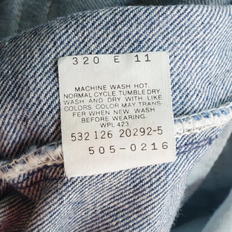 Levis" 505  made in USA