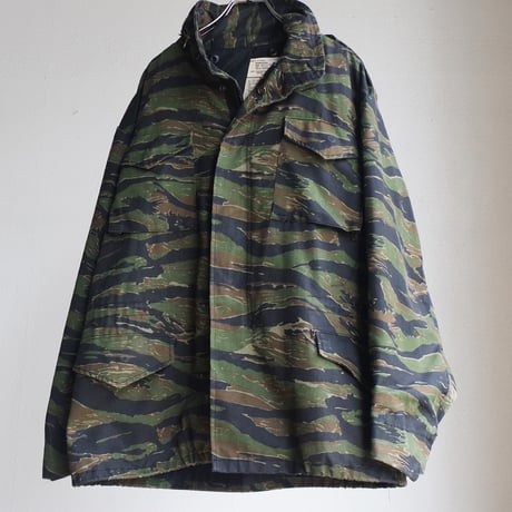 M65 field jkt"tiger camo type "asis"  made in USA
