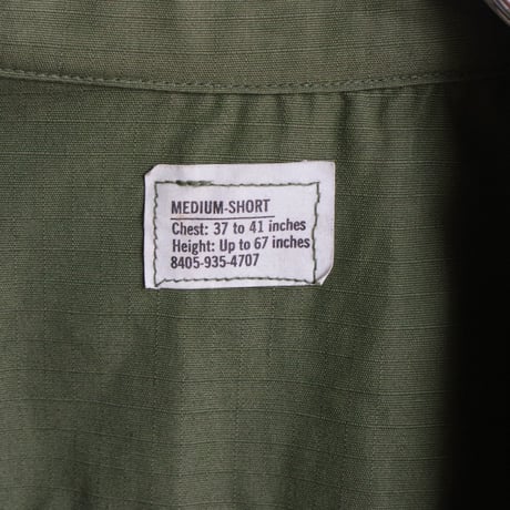 deadstock"US ARMY” jungle fatigue jkt