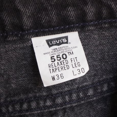 Levis" 550  made in Puerto Rico（USA)