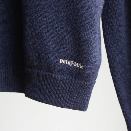 Patagonia" Wool Cask V-Neck"