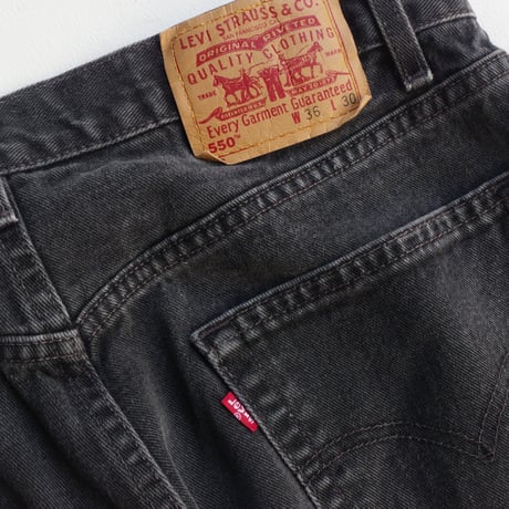 Levis 550"  made in USA