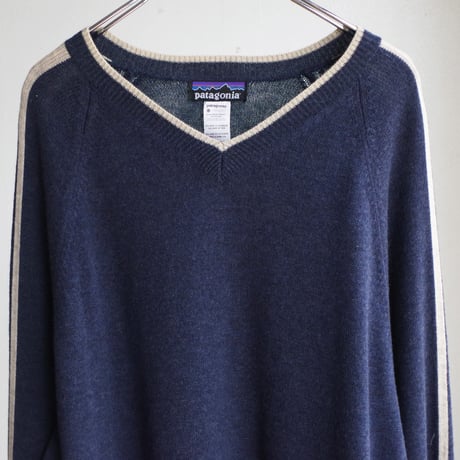 Patagonia" Wool Cask V-Neck"