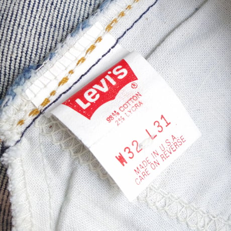 Levis"509 stretch  made in USA