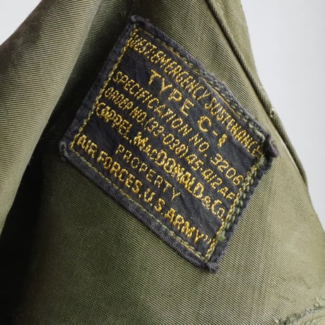 1940’s”US ARMY AIR FORCE UAAF TYPE C-1 VEST