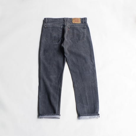Levis"505 先染め BLACK  made in USA