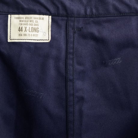 dead stock"U.S.NAVY”Utility Trousers