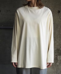 GGG(WOMENS) / 02−01−1955 / PLEATED SHOULDER LONG SLEEVE T