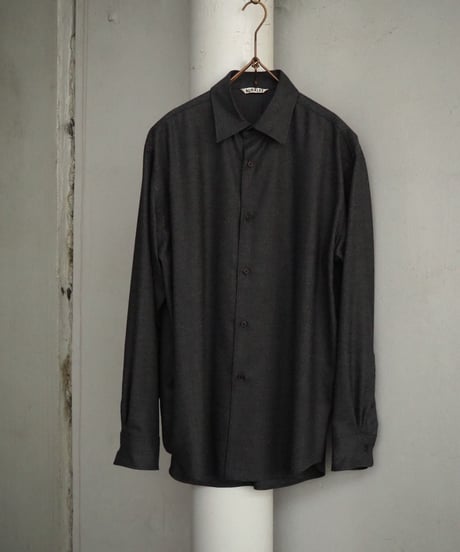 AURALEE(WOMENS) / A26AS04OS / SUPER LIGHT WOOL SHIRT