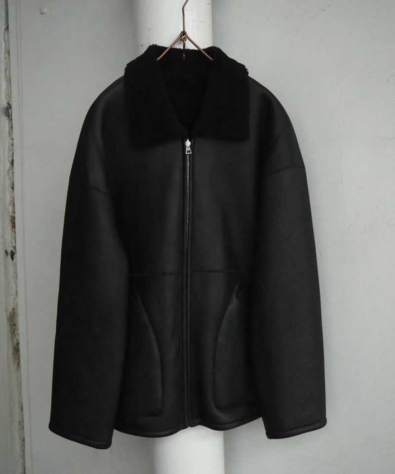 洋楽 Aym AURALEE(MENS) / A26AB01MM / MERINO MOUTON ZIP B