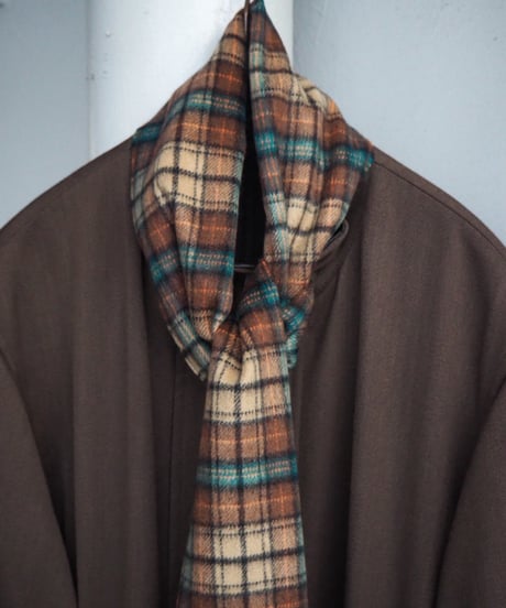 AURALEE(UNISEX) / A26AM02SL / CASHMERE CHECK LONG STOLE