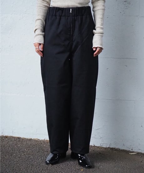 SCYE(WOMENS) / 5226-83505 / SAN JOAQUIN COTTON CHINO BARREL LEG TROUSERS