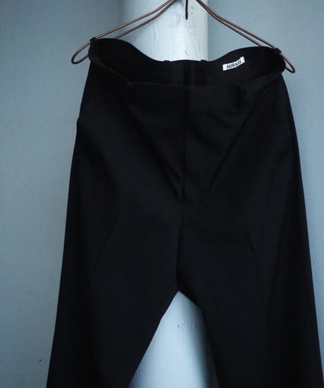 AURALEE(MENS) / A26AP02MG / LIGHT WOOL MAX GABARDINE SLACKS