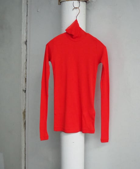 AURALEE(WOMENS) / A00T02HF / SUPER HIGH GAUGE SHEER RIB TURTLE NECK L/S TEE