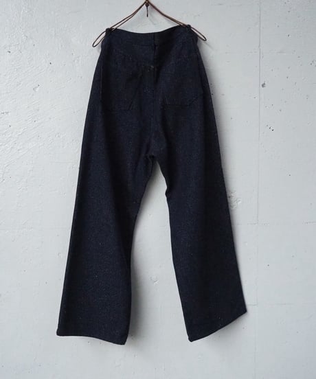 AURALEE(WOMENS) / A26AP02SD / SILK NEP DENIM 5P WIDE PANTS