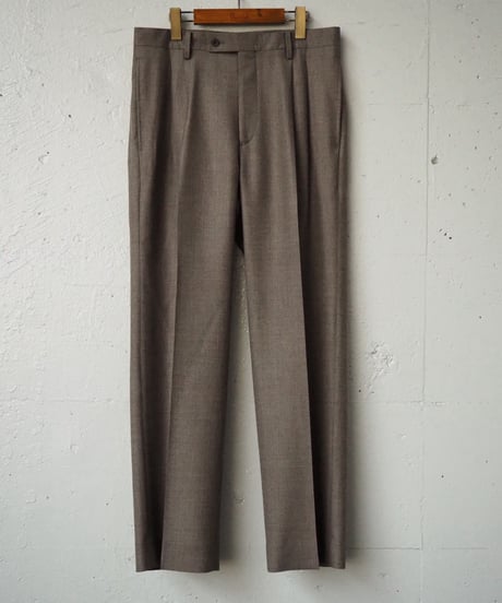 AURALEE(MENS) / A26AP03OS / SUPER LIGHT WOOL TWO-TUCK SLACKS