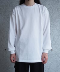 POET MEETS DUBWISE(UNISEX) / PMDLL−0701 / PMD LOGO LOOSE FIT L/S T-SHIRT