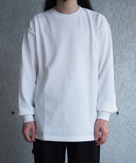 POET MEETS DUBWISE(UNISEX) / PMDLL−0701 / PMD LOGO LOOSE FIT L/S T-SHIRT