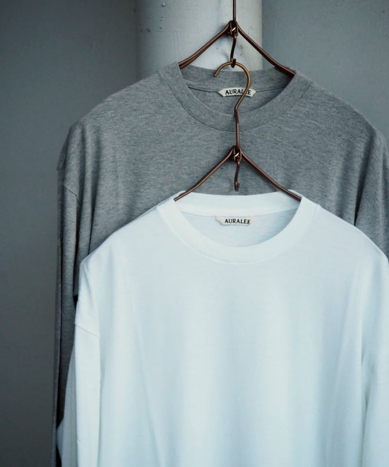 AURALEE(MENS) / A00T02ST / SEAMLESS L/S TEE | B