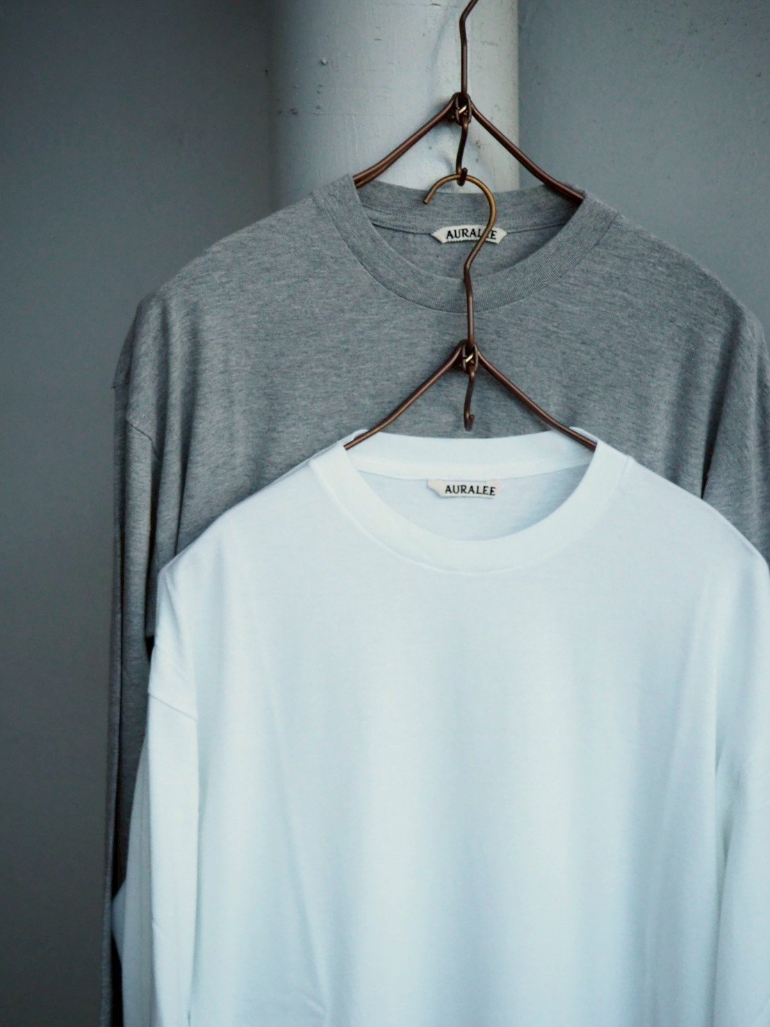 AURALEE(MENS) / A00T02ST / SEAMLESS L/S TEE | B
