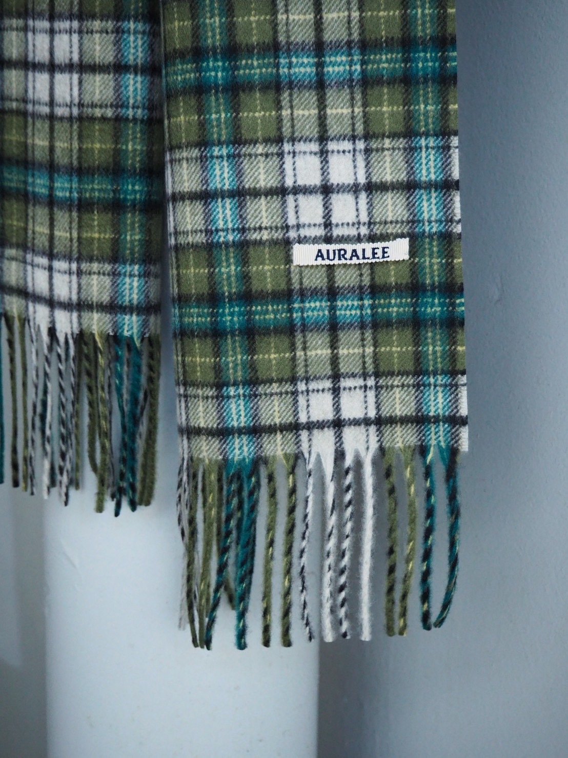 AURALEE(UNISEX) / A26AM02SL / CASHMERE CHECK LO