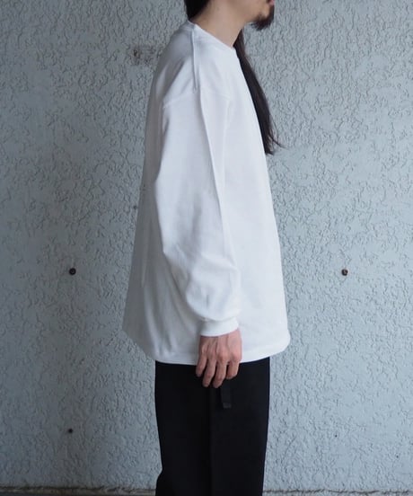 POET MEETS DUBWISE(UNISEX) / PMDLL−0701 / PMD LOGO LOOSE FIT L/S T-SHIRT