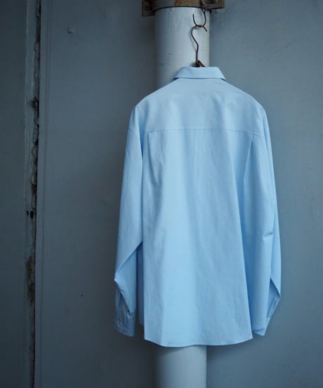 AURALEE(MENS) / A26AS02TN / WASHED FINX TWILL BIG SHIRT