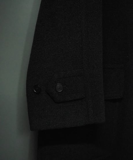 AURALEE(MENS) / A26AC01WH / WOOL HERRINGBONE DUFFLE COAT