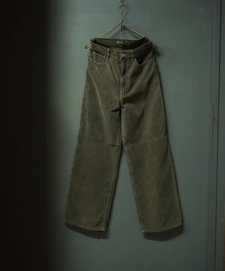 AURALEE(WOMENS) / A26AP02FX / GARMENT-DYED FINX CORDUROY 5P PANTS