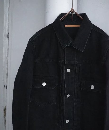 SCYE(UNISEX) / 5726-63508 / SELVEDGE BLACK DENIM JACKET TYPE2