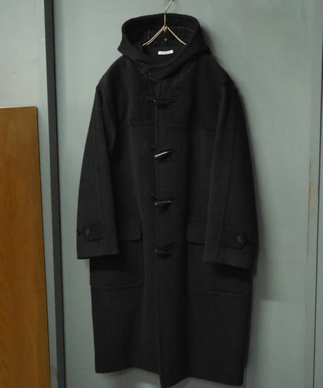 AURALEE(MENS) / A26AC01WH / WOOL HERRINGBONE DUFFLE COAT