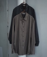 AURALEE(MENS) / A26AS02OS / SUPER LIGHT WOOL SHIRT