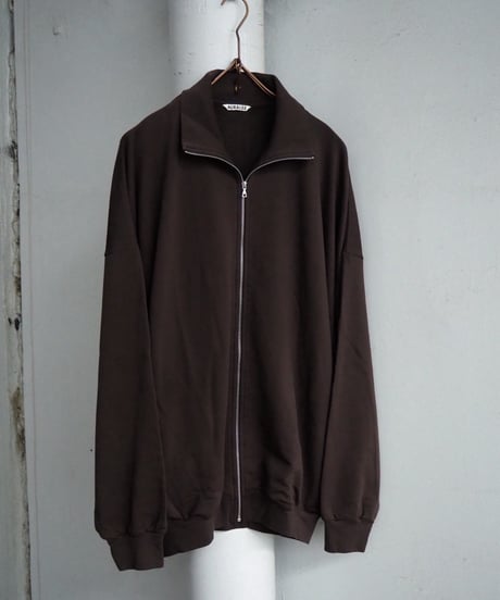 AURALEE(MENS) / A26AB01CU / SUPER HIGH GAUGE SWEAT ZIP BLOUSON
