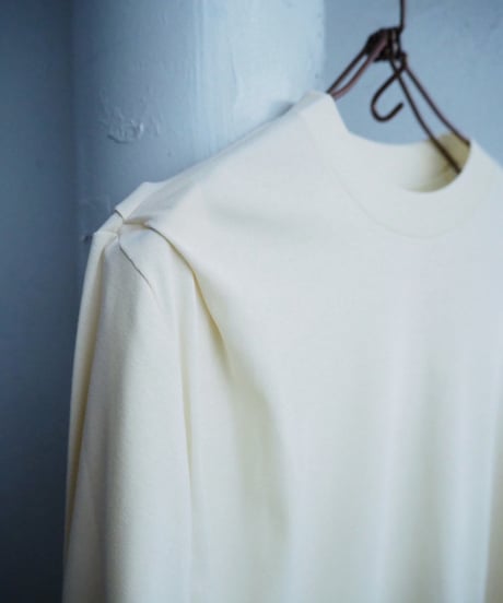 GGG(WOMENS) / 02−01−1955 / PLEATED SHOULDER LONG SLEEVE T