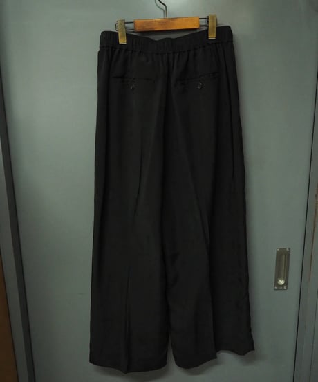 POSTELEGANT(UNISEX) / PT26A0008 / CUPRO EXTRA WIDE TROUSERS