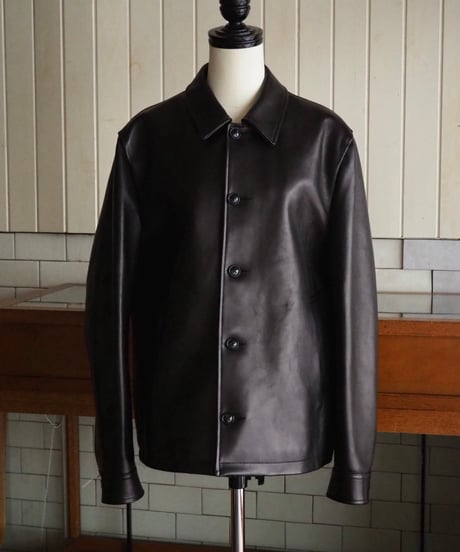SCYE(MENS) / 1126-63001 / LAMB SKIN LEATHER JACKET