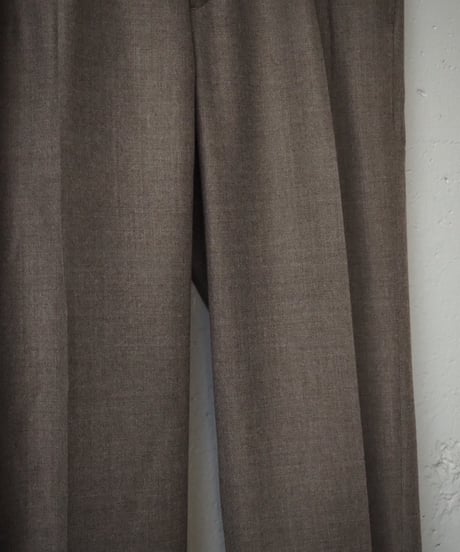 AURALEE(MENS) / A26AP03OS / SUPER LIGHT WOOL TWO-TUCK SLACKS